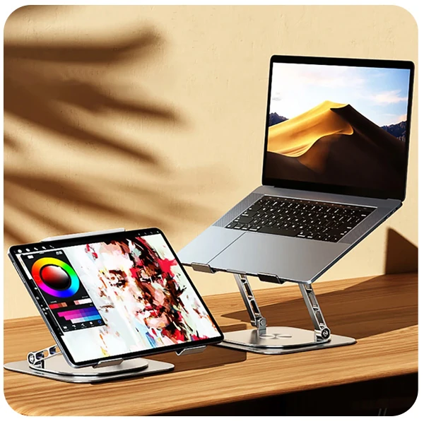 Hsnet MC S61 360° Dönebilen Sogutucu Masaüstü Laptop Standi