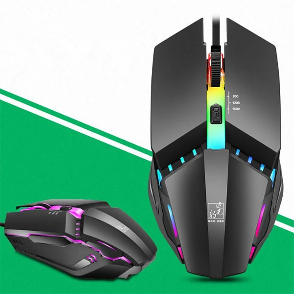 HSNET K3 Işıklı Kablolu Oyuncu Gaming Mouse